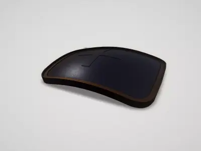 Game asset Dark Elegance Emblem Shield 3D model