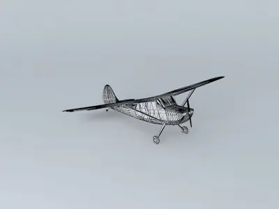 Cessna Bird Dog Free 3D model