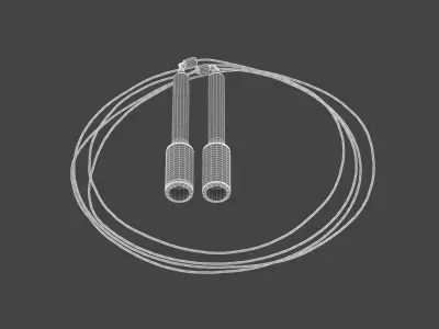 Technogym Accessorie Jump Rope 3D model