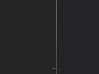Free Low-Poly Rapier Free low-poly 3D model