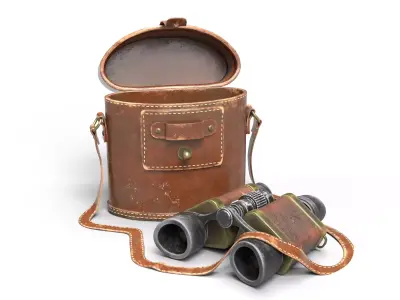 Binoculars Free 3D model