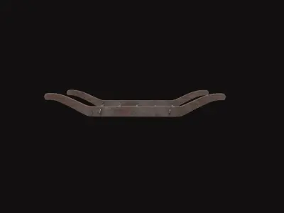 Medieval Leveler Low-poly 3D model
