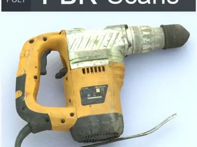 Perforator Middle Poly 3D model