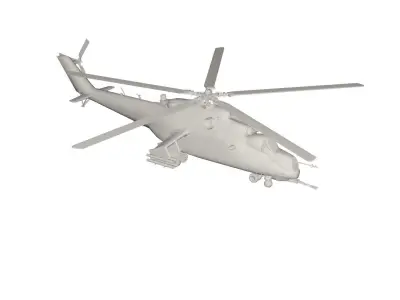 Helicopter 3D model 22