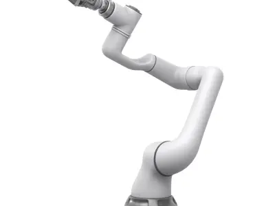 Robotic arm manipulator industrial 3D model