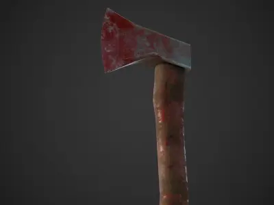 AXE weapon Low-poly 3D model