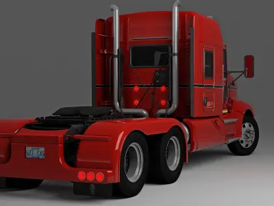 Kenworth T660 Semi Truck 3D model