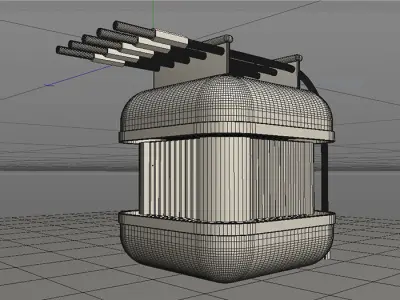 Sci Fi Power Prop Free 3D model