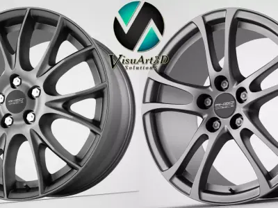Anzio rims 3D model