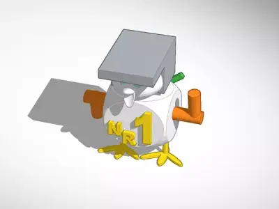 Bird Soldier Free 3D print model