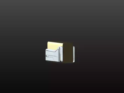 Gold Keeper Box 3D model