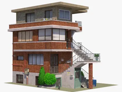  Korean Townhouse 