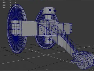 Tsar Tank 3D model purchase