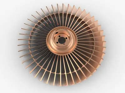 Nose Cone Blade Free 3D model