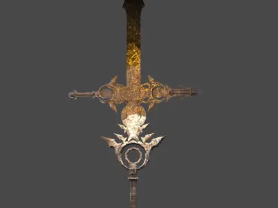 Air element hilt 6 3D model