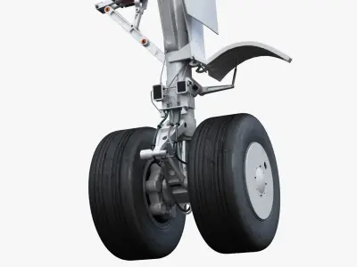 Landing Gear for Boeing 737 MAX 3D model