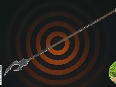 Dark Fantasy Blade Collection 3D model