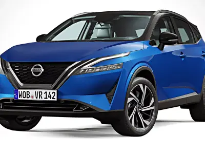 2022 Nissan Qashqai 3D model