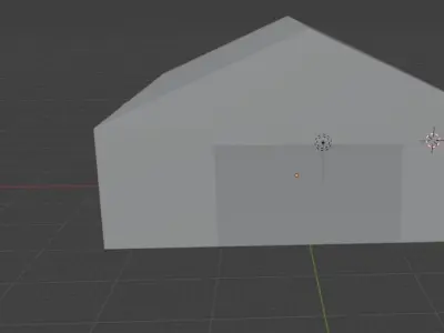 Aircraft hanger Low Poly Free low-poly 3D model