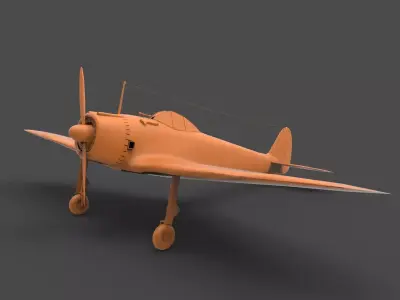 Nakajima Ki-43 3D print model