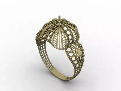 RL 01 TO 50 STONE RINGS COMPETE LOT 3D print model