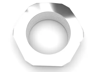 Hex Nut 3D model