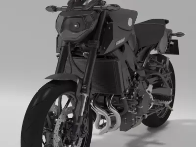 Yamaha Moto 3D model