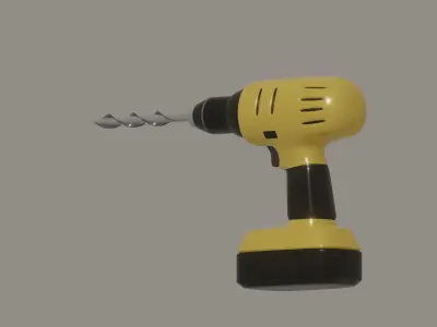 Power Drill 3D model
