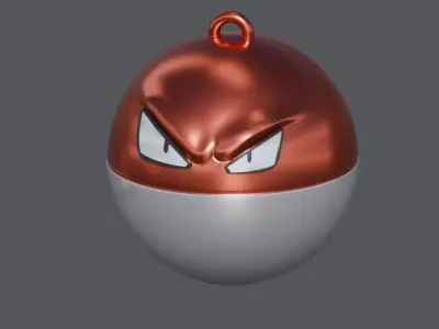Pokemon Christmas balls decorations 3D print model