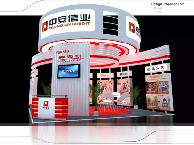 Exhibition - Area -6X6-3DMAX2012-017 3D model