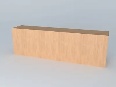 Indiana Shelf Rack 3D model