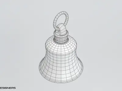 Temple Bell 3D model