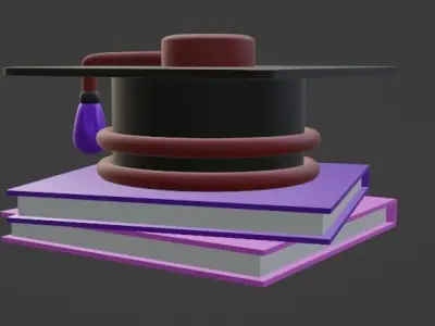 3d icon Free low-poly 3D model