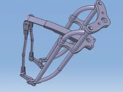 Basic leafer forks 3D model