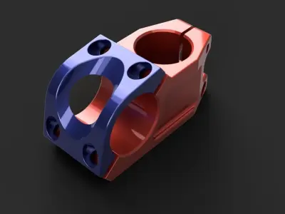 bicycle part metal technology 3D model