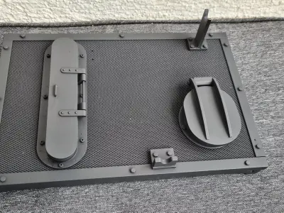 Live Steam Tank Flap 3D print model