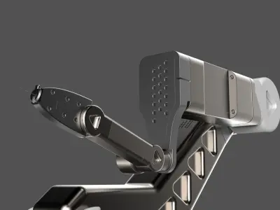 Robotic arm machine  3D model purchase