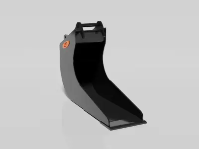 JST Nordic Line 20-25 Ton Clay Bucket Low-poly 3D model