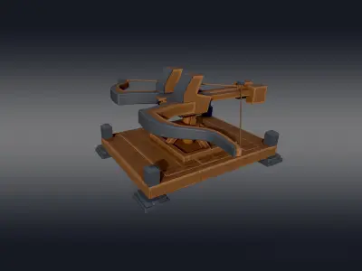 Ballista Catapult 3D model