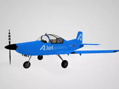 TC-OLP Jet Academy 3D model