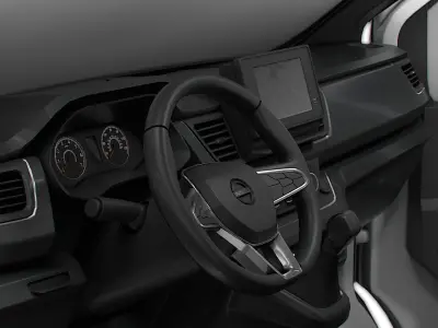 Nissan Primastar Van L2H1 Tailgate HQInterior 2026 3D model