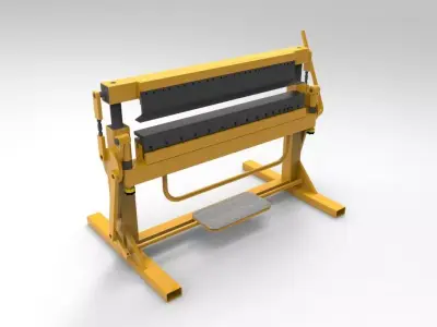 Sheet Metal Bending 3D model