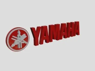 YAMAHA LOGO 3D model purchase