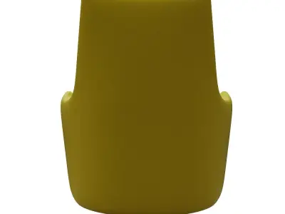 Contemporary Armchair Low-poly 3D model