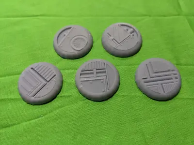 Miniature Industrial Bases 3D print model