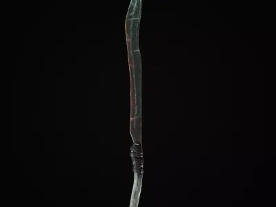 Sabre-Sword Mark III Low-poly 3D model