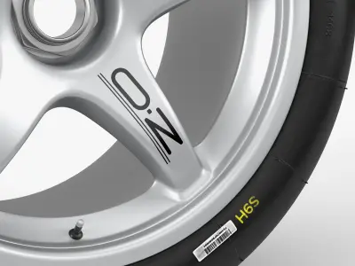 Michelin OZ Racing Combo Low-poly 3D model