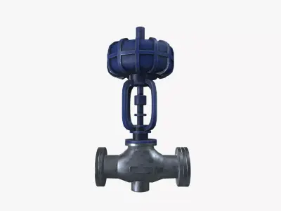 Industrial Valve 3D model buy