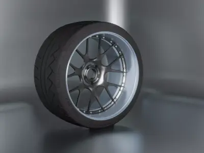 BBS wheels 3D model from CGTrader