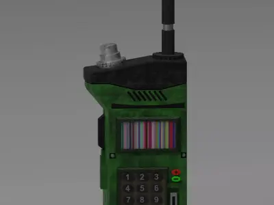 Military radio 3D model get